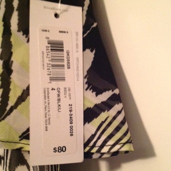 BISOU BISOU LIME, WHITE & BLACK SUNDRESS - Picture 4 of 5